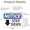 Signmission 7 in Height, 10 in Width, Vinyl Decal, Rectangle OS-2PACK-NS-D-710-L-18457 - alternate 5